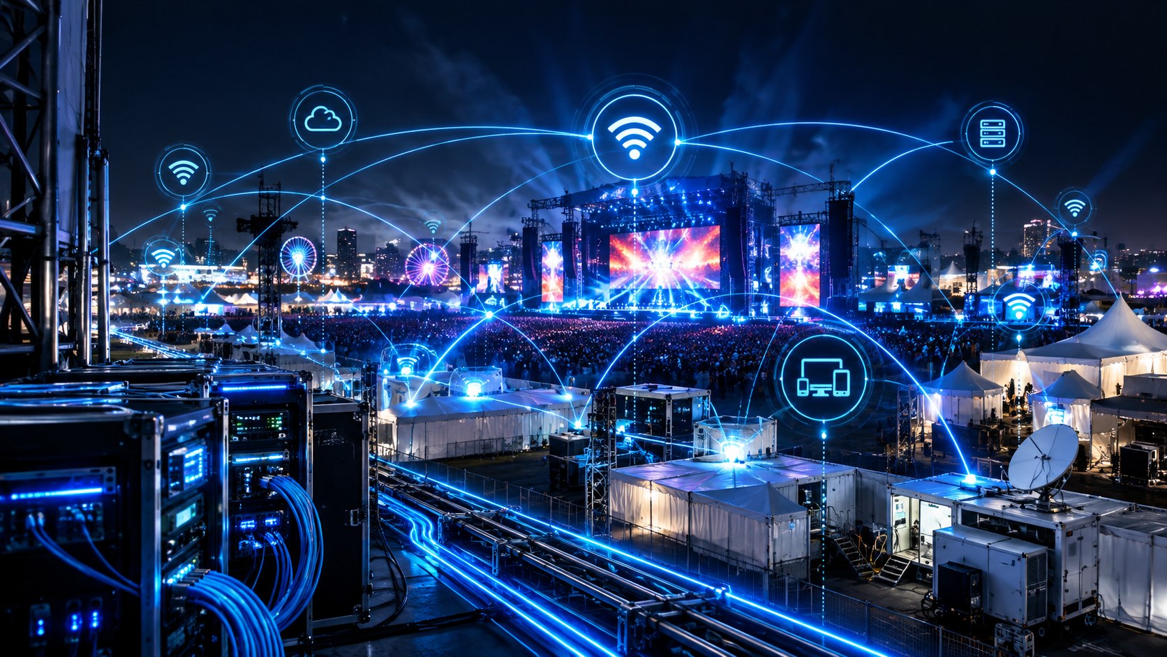 REDES TEMPORÁRIAS PARA EVENTOS